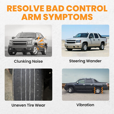 13Pcs Front Suspension Control Arm Kit For Chevrolet Silverado GMC Truck 4WD/AWD