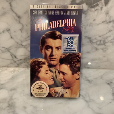 The Philadelphia Story VHS 1995 AFI 100 Years NEW