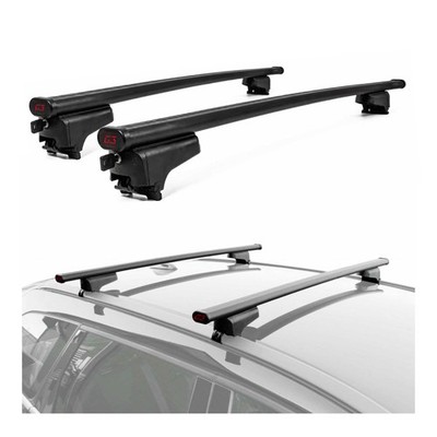 G3 Roof Racks for Buick Encore 2013-2022 Steel Lockable 2Pcs Black