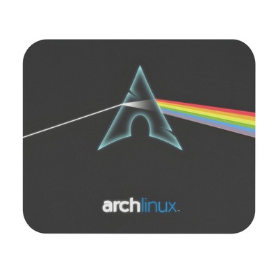 Arch Linux x Pink Floyd Mouse Pad   Dark Side of the Arch - Security, Gaming