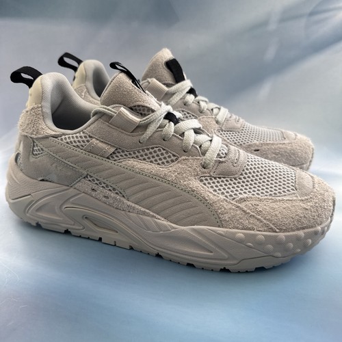 Puma RsTrck Horizon Grey Sneakers Shoes 390717-03 Mens Size