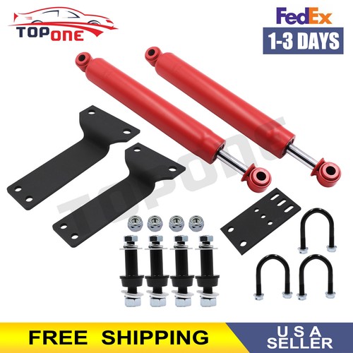 Dual Steering Stabilizer for 1999-2005 Ford Excursion F250 F350 Super Duty 4WD