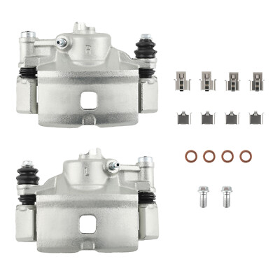 2Pcs Brake Caliper w/Bracket For Honda Civic LX 1996 l4 1.6L 45018SR8A00 19B1380