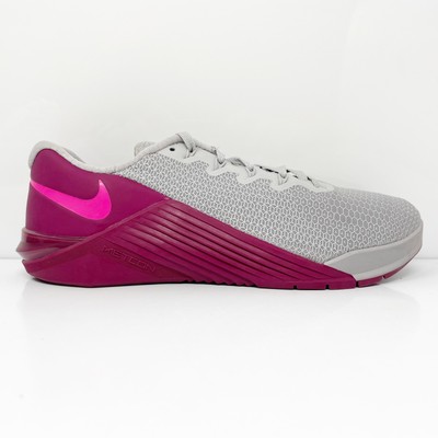 

Nike Womens Metcon 5 AO2982-061 Серые кроссовки для бега Размер 8,5, Серый, Metcon 5