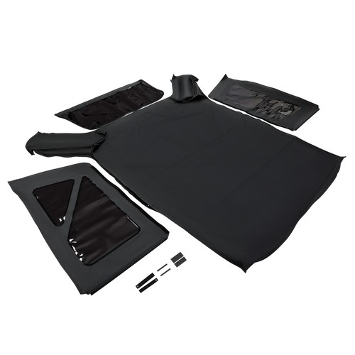 For Jeep Wrangler 2 door models 2007-2018 Replacement Tinted Windows & Soft Top