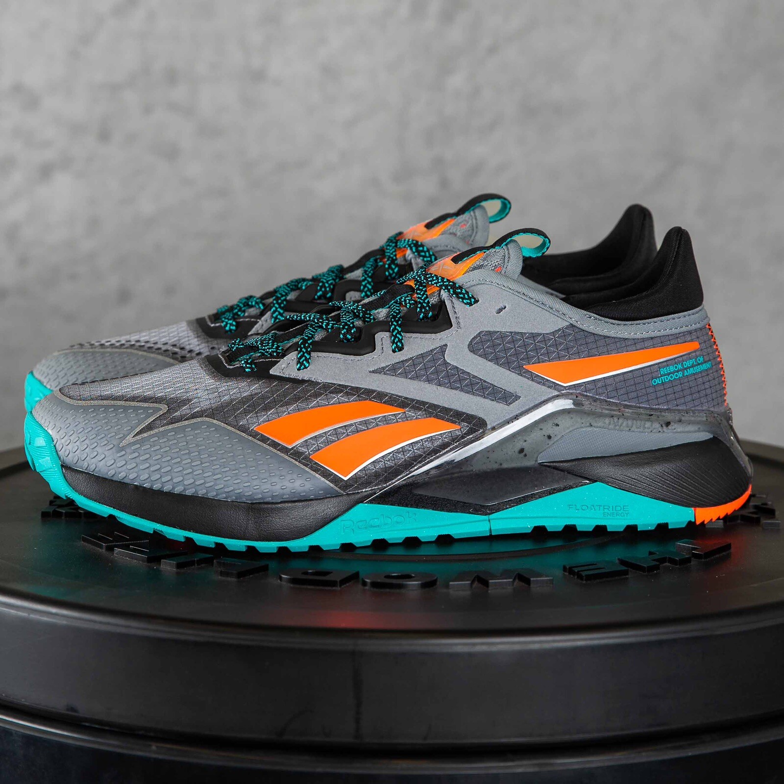 

Мужские кроссовки Reebok Nano X2 TR Adventure для тренировок Cross Fit #117, Pure gray / teal, Reebok Nano X2 TR Adventure