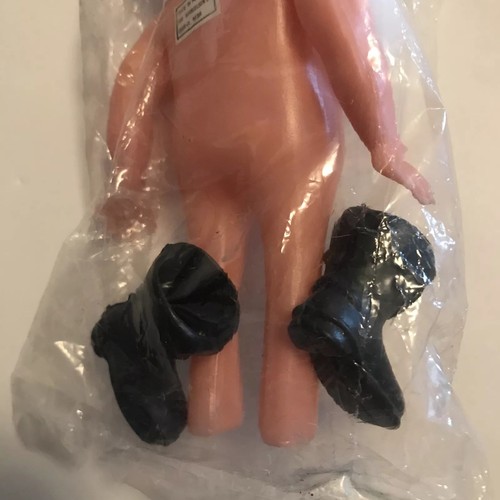 Mangelsens Craft Christmas Santa Claus With Black Boots Lot of 3 New 6