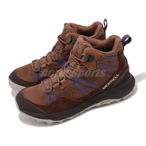 Merrell Siren 4 Traveler Mid WP Бархатная водонепроницаемая уличная обувь из ореховой скорлупы J037894