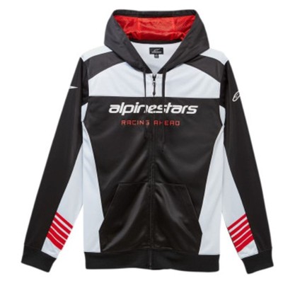 Alpinestars Session II Zip-Up Hoodie - Black/White - Medium 1230531001020M