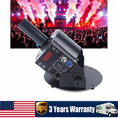 CO2 Jet Cannon Machine RGB DMX Haze Machine LED Hose For Party Effect Disco DJ 