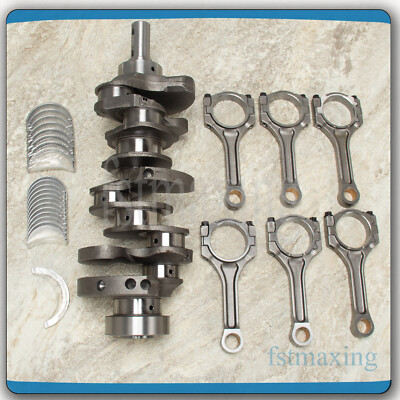 G6DH 3.3L Engine Crankshaft Rods w/Bearing Kit For Kia Sorento Hyundai Santa Fe