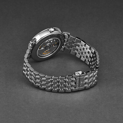 Pre-owned Longines Elegant, M, S/s, Blk Diam-d,s/s-b,m A