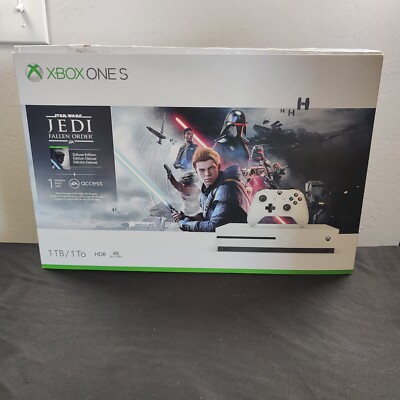 XBONEA - **EMPTY BOX ONLY** Xbox One S White 1TB Empty Console Box