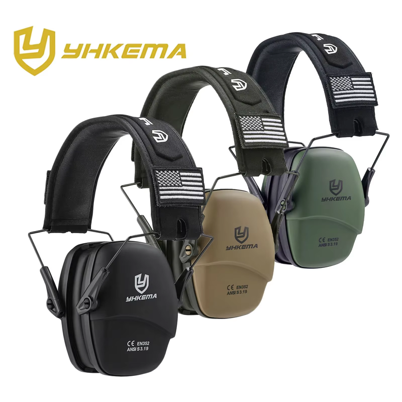 Outdoor Tactical Passive Shooting Earmuff Anti noise Headphone Sound Amplificati
