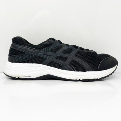 

Мужские кроссовки Asics Gel Contend 6 1011A666 черные кроссовки размер 8 широкие, Черный, Gel Contend 6