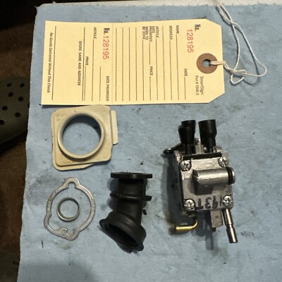 Stihl MS193T OEM Carburetor, Manifold, And Other Associated Parts.   No. 128195