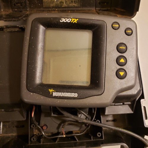 Hummingbird TCR Portable Fish/Depth Finder w/Case and Cables Parts not Working