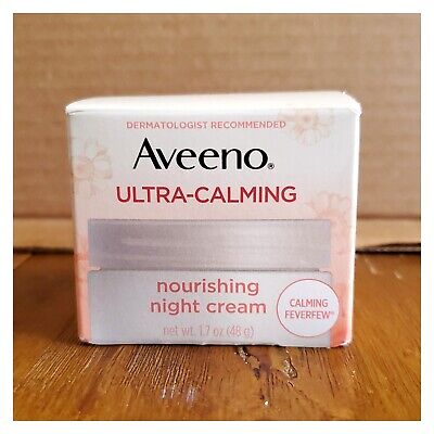 (1) Aveeno Ultra-Calming Nourishing Night Cream 1.7 Oz NEW IN BOX