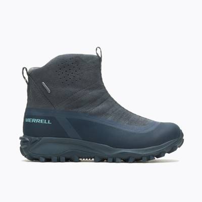Женские термо-походные ботинки Merrell Snowdrift на молнии Mid Shell из кожи