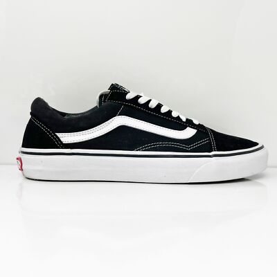 Vans Unisex Off The Wall 751505 Черная повседневная обувь Кроссовки Размер M 8,5 W 10