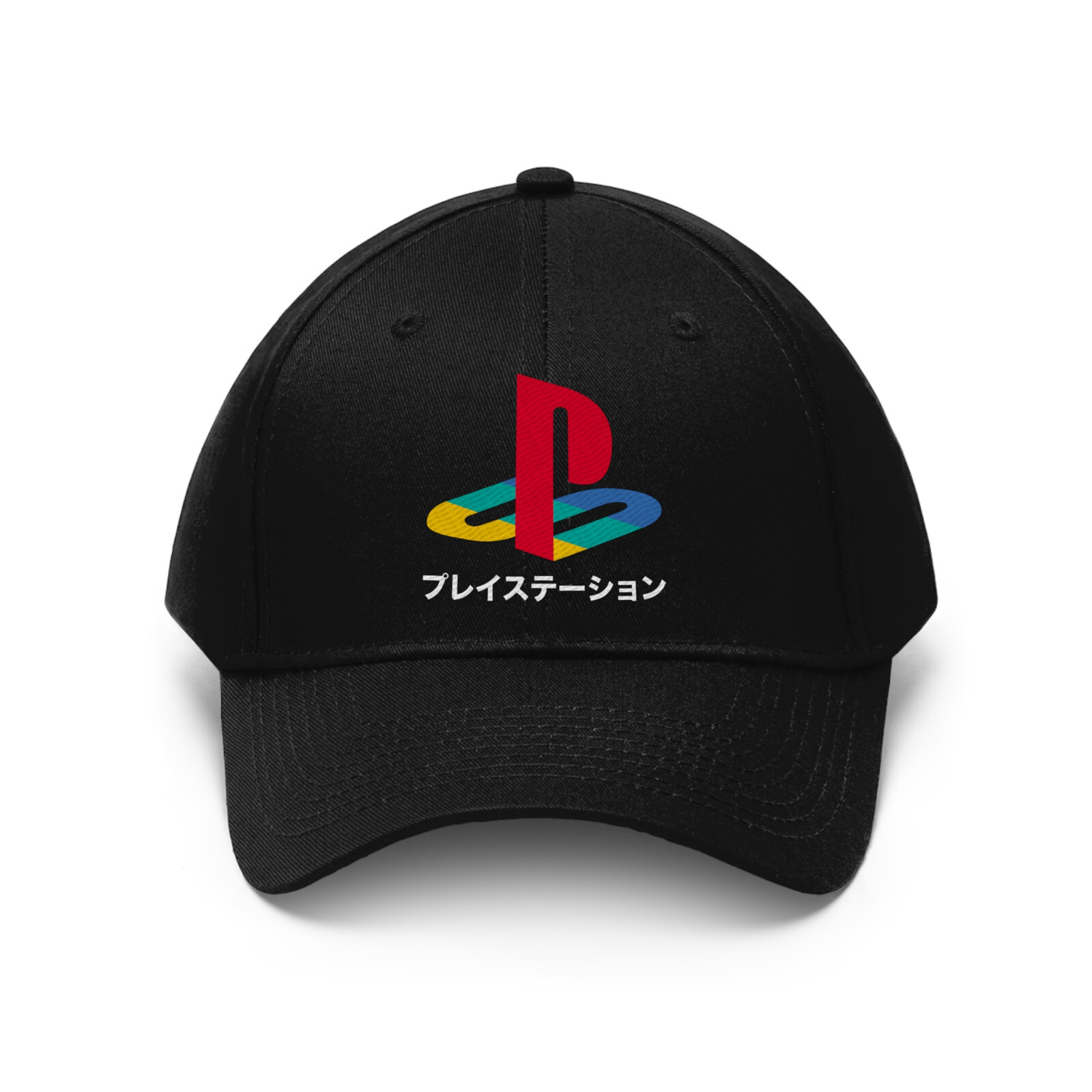 バレンシアガbaseball cap with playstation logo Balenciaga X Playstation Ps5 Baseball Cap Black And White
