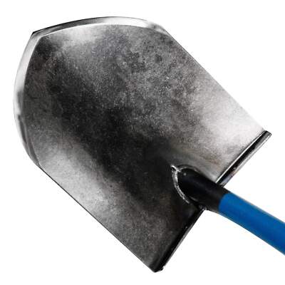 King of Spades LHV-PT-R L Handle Round Point Spade Shovel