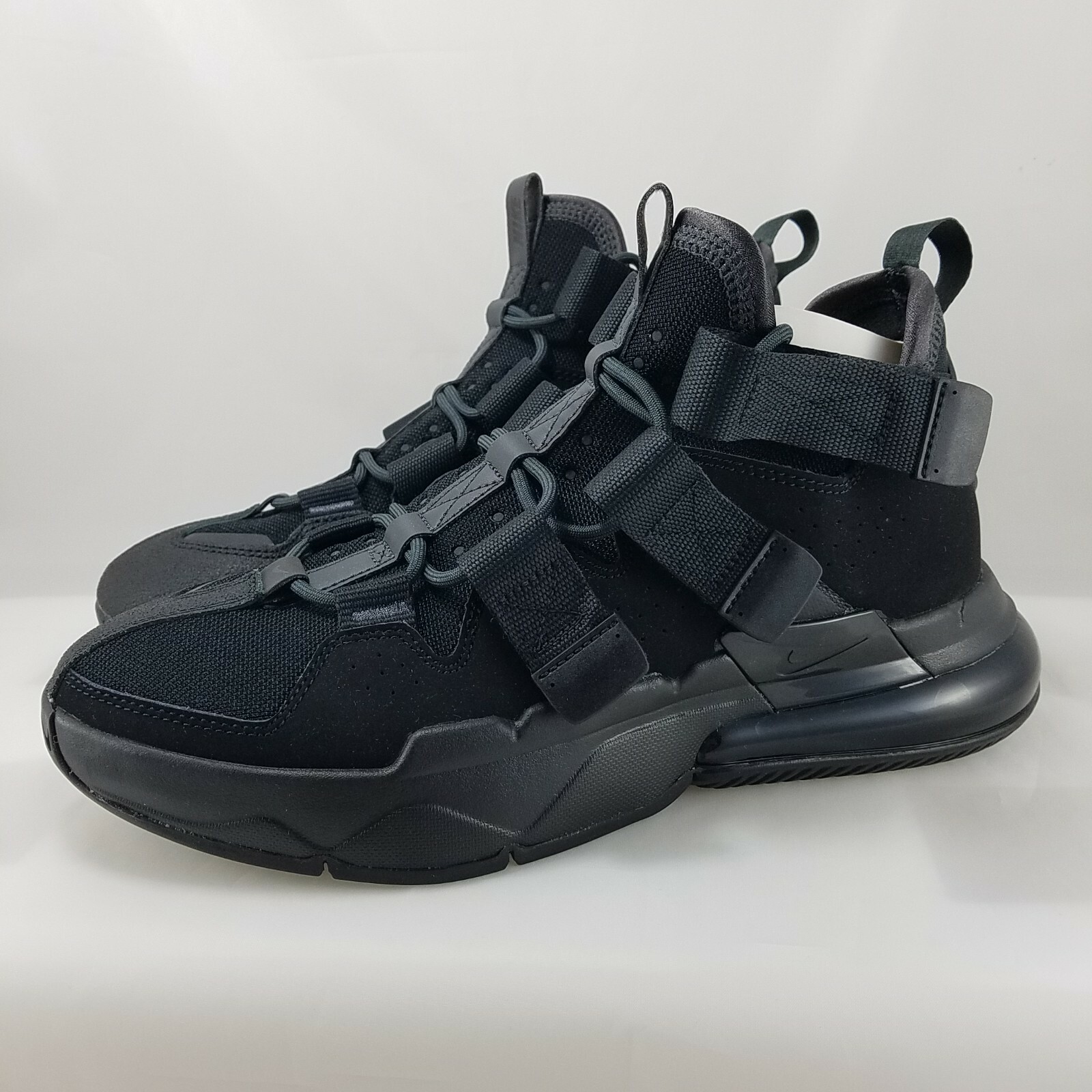 NEW Men's Size 9 Nike Air Edge 270 Triple Black AQ8764-003 | eBay