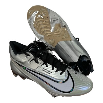 Nike Vapor Edge Elite 360 Shoes Men's 12.5 Grey Football Cleats DA5457-002 NEW
