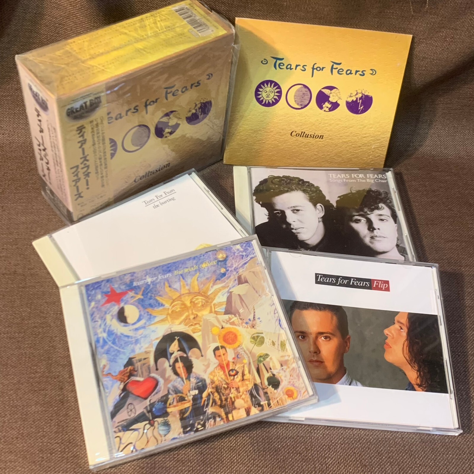TEARS FOR FEARS Collusion GREAT BOX JAPAN 4CD SET PHCR-3157 TEARS FOR FEARS Collusion GREAT BOX JAPAN 4CD SET PHCR-3157