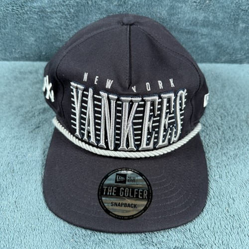 New York Yankees New Era The Golfer Navy Snapback Adjustable