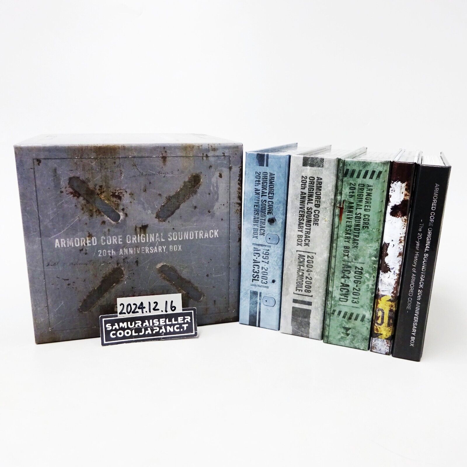 ARMORED CORE ORIGINAL SOUNDTRACK 20th ANNIVERSARY BOX CD Japan Used ARMORED CORE ORIGINAL SOUNDTRACK 20th ANNIVERSARY BOX CD Japan Used