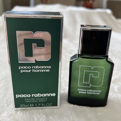 Paco Rabanne Pour Homme By Paco Rabanne EDT Spray 1.7 FLOZ 50 ML Authentic Spain