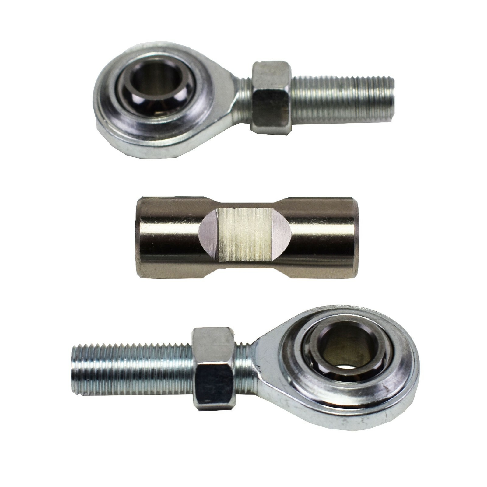 1 1/2" ADJUSTABLE TENSIONING ROD HEIM JOINT ALTERNATOR BRACKET SBC BBC