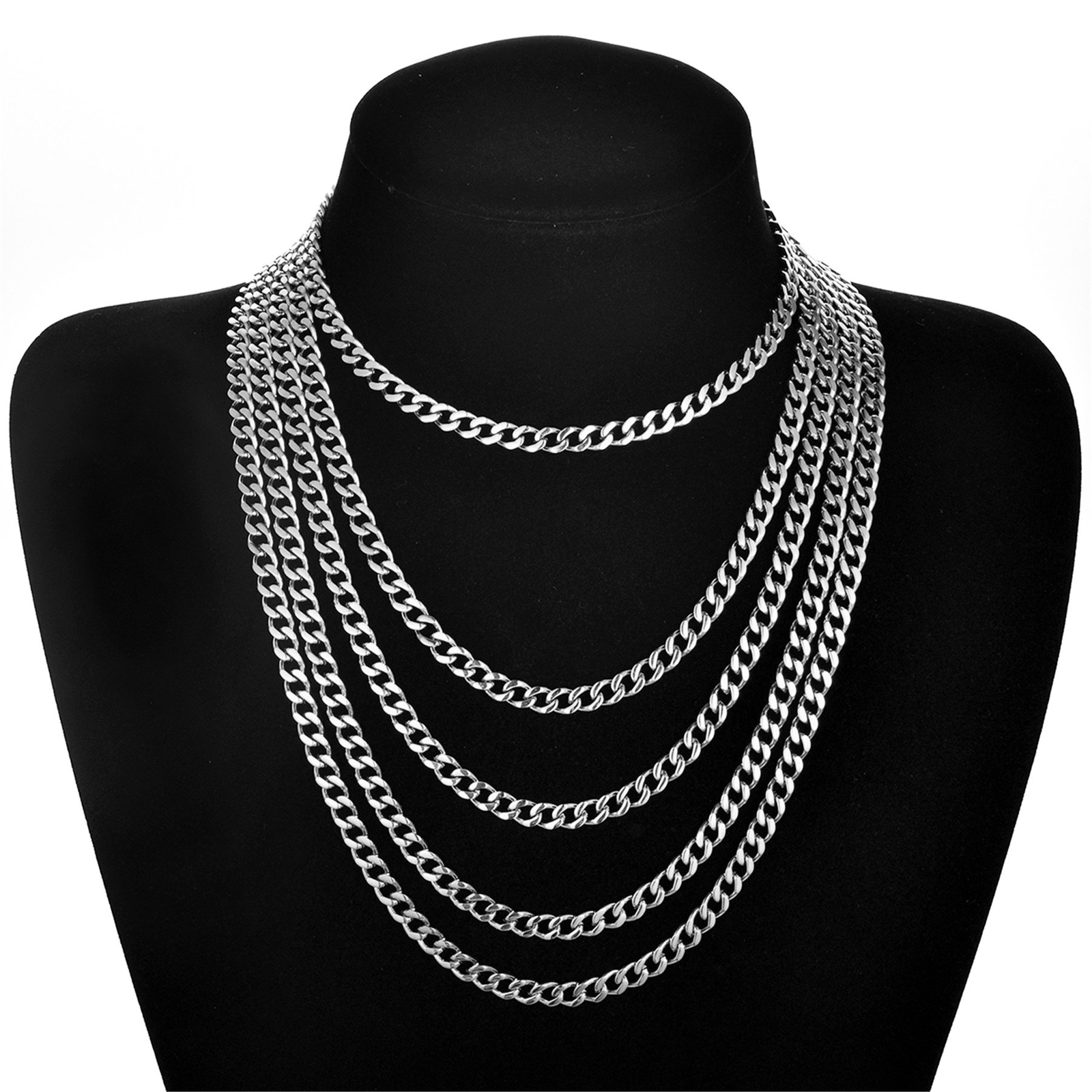 【60cm】【50cm】【10mm】【18K刻印あり】【Miami Cuban】 ROWIN&CO 10mm Solid 18k Gold Miami Cuban Link Chain for Men