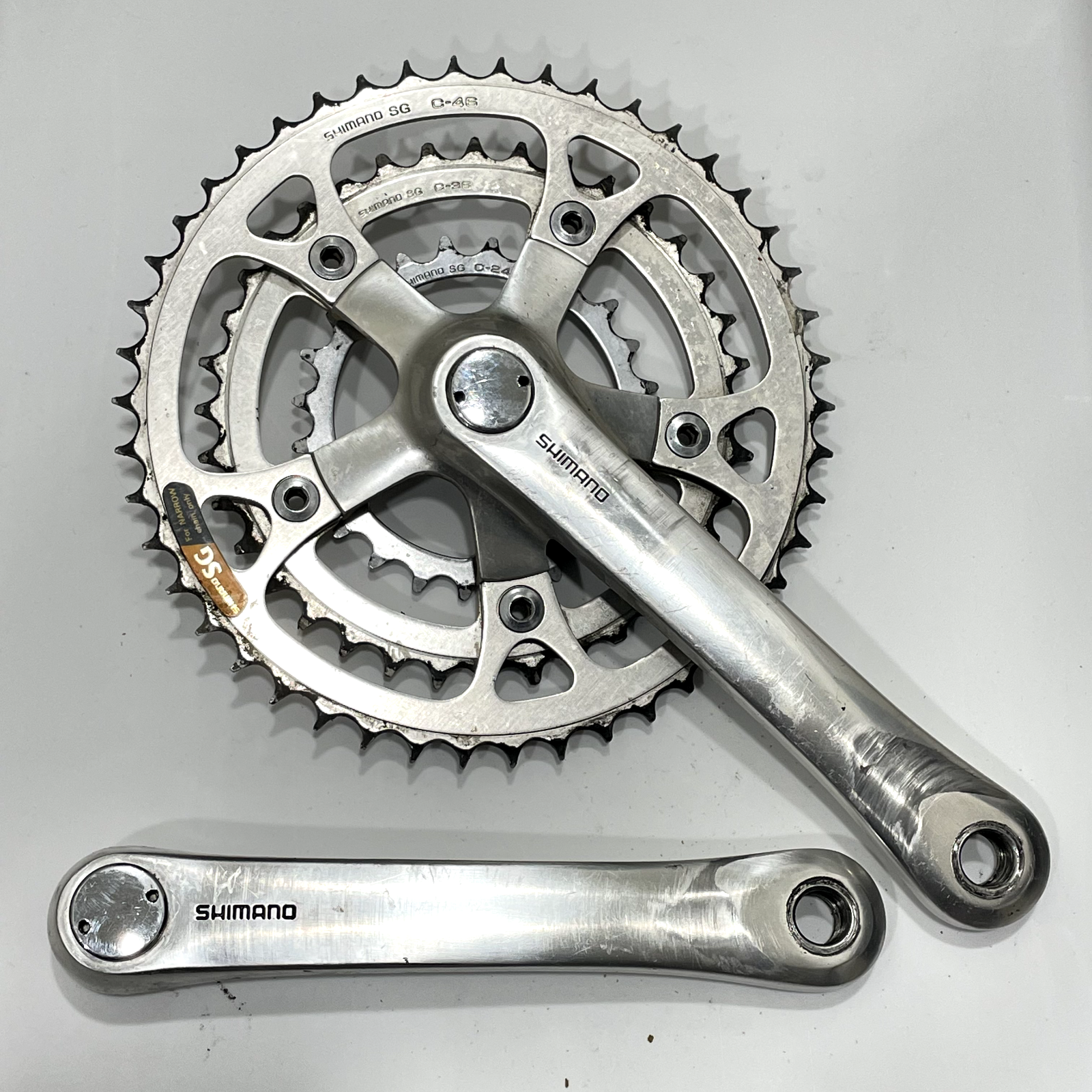 シマノ DEORE XT FC-M730 170サイズ 中古 ブラック FC-M730 170ミリ