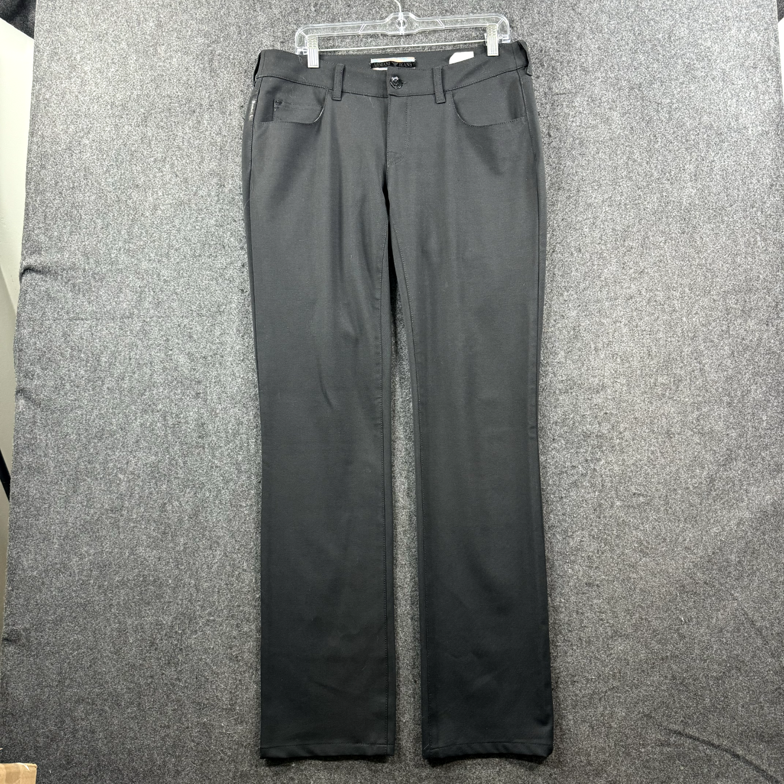 パンツ armani jeans trousers USED】00's ARMANI JEANS Black Military Flight P