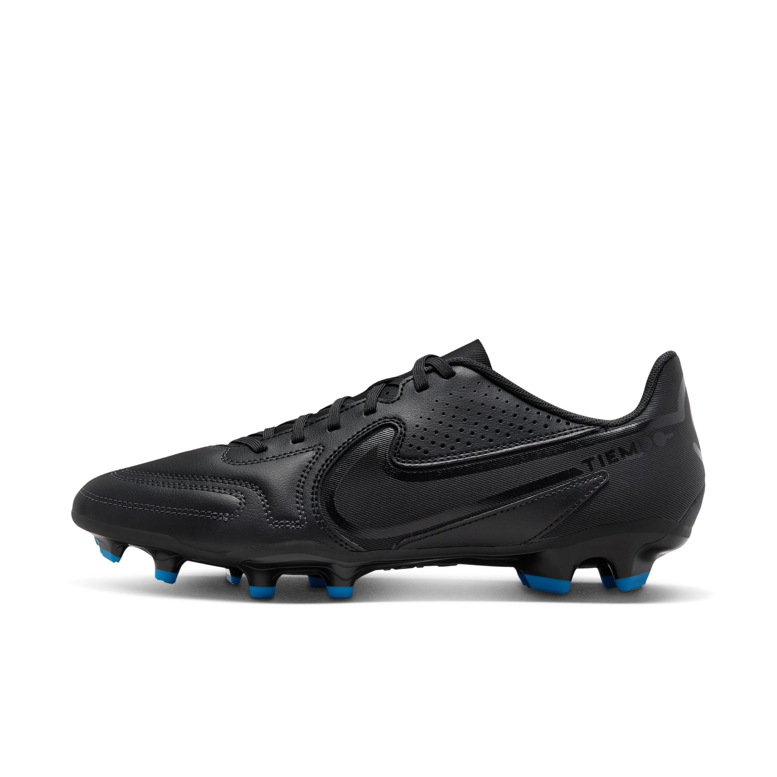 

Мужские футбольные бутсы Nike Tiempo Legend 9 Club FG/MG черные синие DA1176-001 sz 7, Черный, Nike Tiempo Legend 9