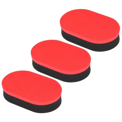 Table Tennis Rubber Cleaner Ping Pong Cleaning Sponge Paddle Care Red Black 4pcs