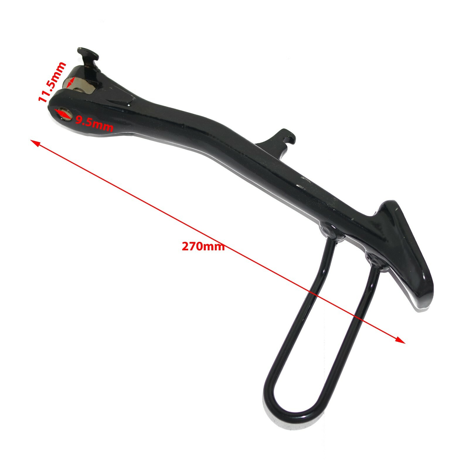 Fits Royal Enfield Interceptor 650 Side Stand Assembly Powder Coated Black  