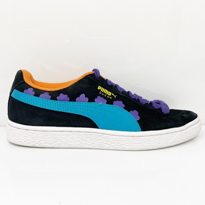 Кроссовки Puma Girls X Suede Rugrats 383063-01 Черная Повседневная Обувь Размер 5.5C