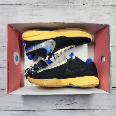 NIKE Lebron XX Uninterrupted Black Hyper Royal FN0941 001 - Men 6(Wo 7.5) NoLid