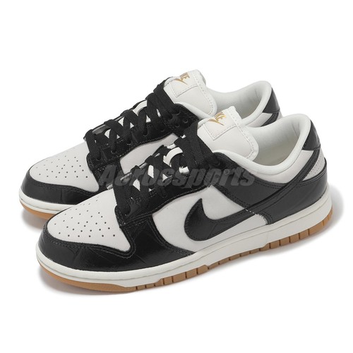 スニーカー Nike Dunk Low Black for Women Nike Wmns Dunk Low LX Black Croc Women Casual Shoes Sneakers