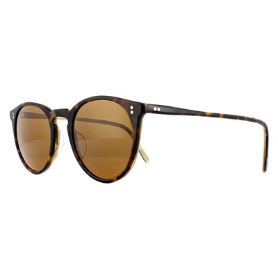 Pre-owned Oliver Peoples Sunglasses O'malley 5183s 166653 Horn Brown