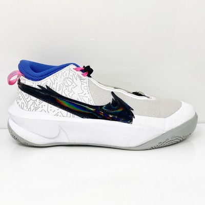 

Белые баскетбольные кроссовки Nike Boys Team Hustle D 10 X DH8053-100, размер 6 лет, Белый, Team Hustle D 10 X