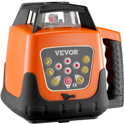 360°Automatic Self Leveling Rotary Rotating Laser Level Red Beam 500m Range Tool