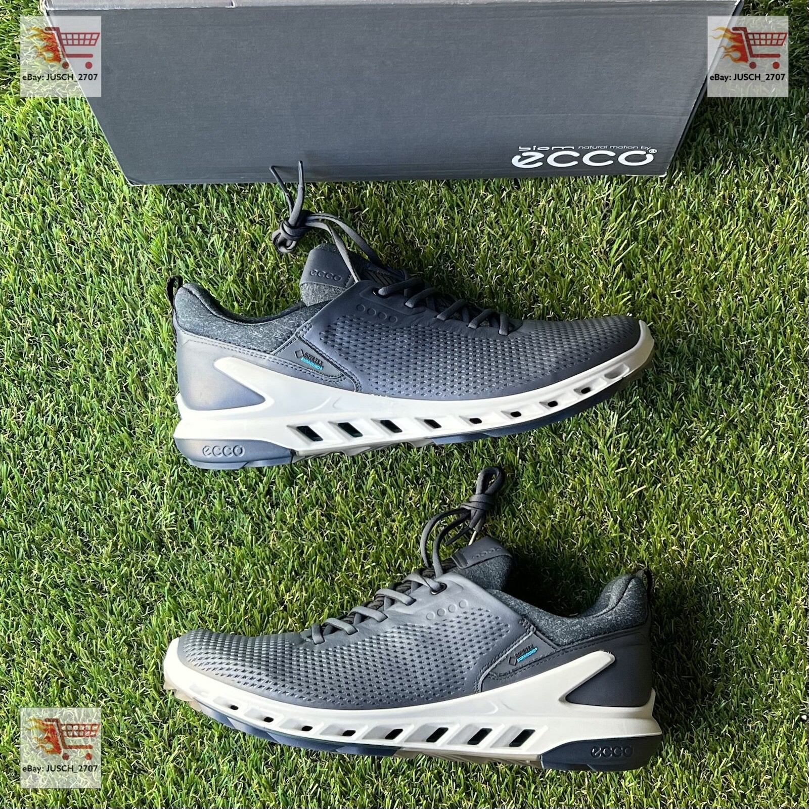 ECCO Biom Cool Pro BLUE Gore Tex GTX Golf Shoe Sneaker EU 40 US 6 .5:  купить с доставкой из США, цена 24 655 руб - (313906107426)