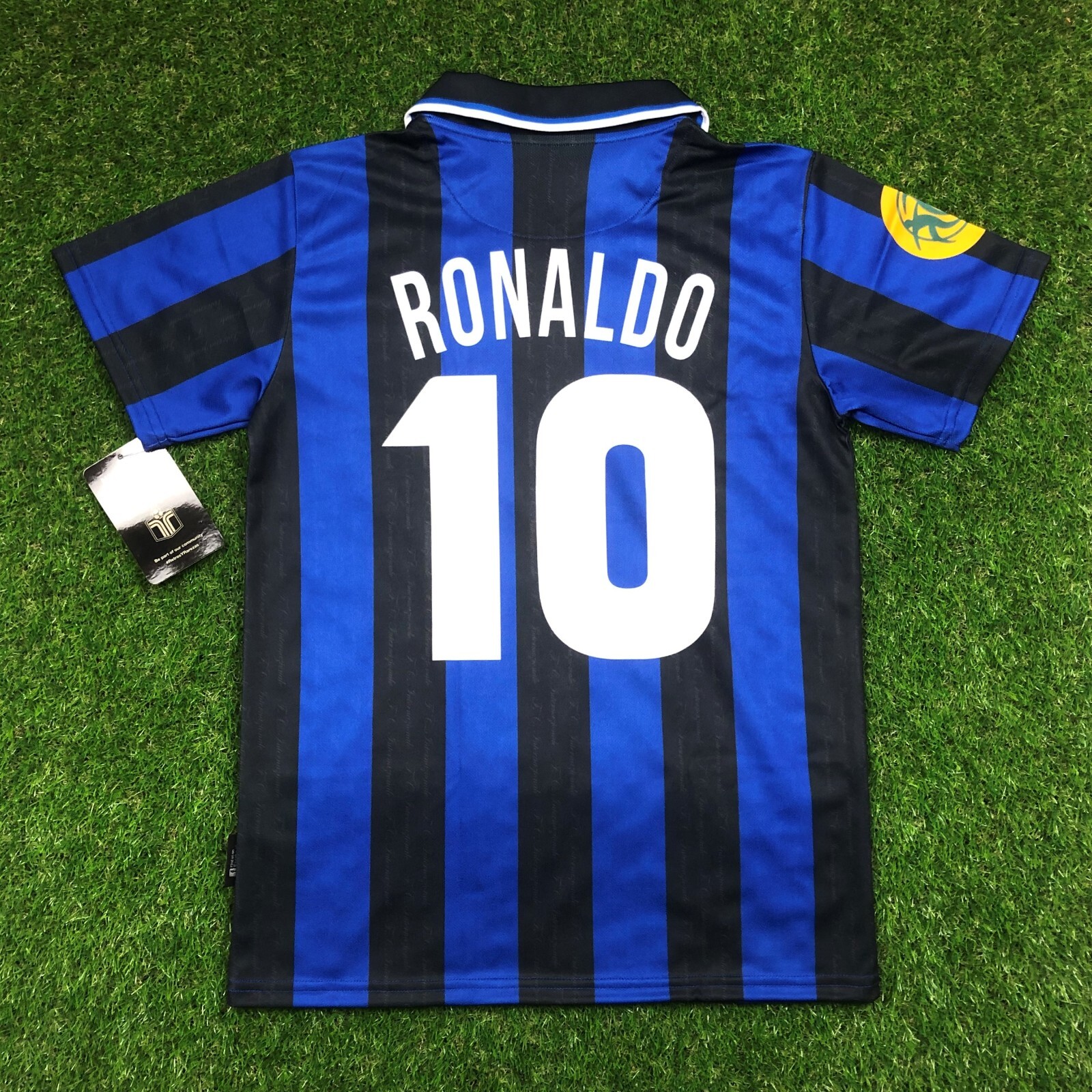 Inter de Milan, Camisa Replica de Futbol Retro, 1999 (Tallaje Americano)