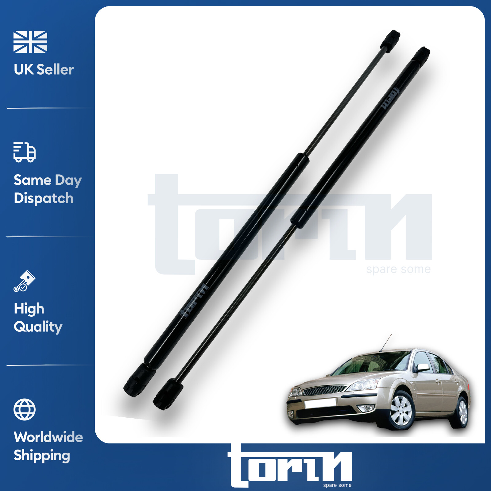 2X Rear Tailgate Boot Trunk Gas Struts For Ford Mondeo Mk3 Hatchback (2000-2007)