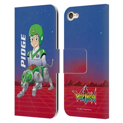 OFFICIAL VOLTRON CHARACTER ART LEATHER BOOK WALLET CASE FOR APPLE iPOD TOUCH MP3