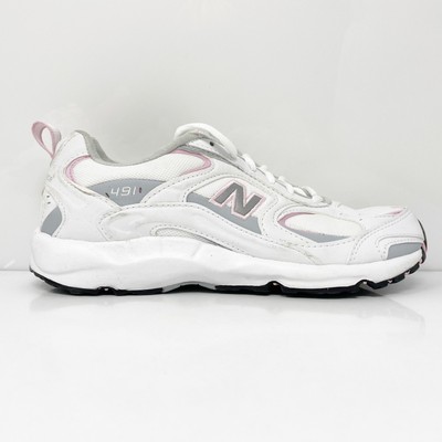 

New Balance Womens 491 CWW491WP Белая повседневная обувь Кроссовки Размер 8 B, Белый, 491